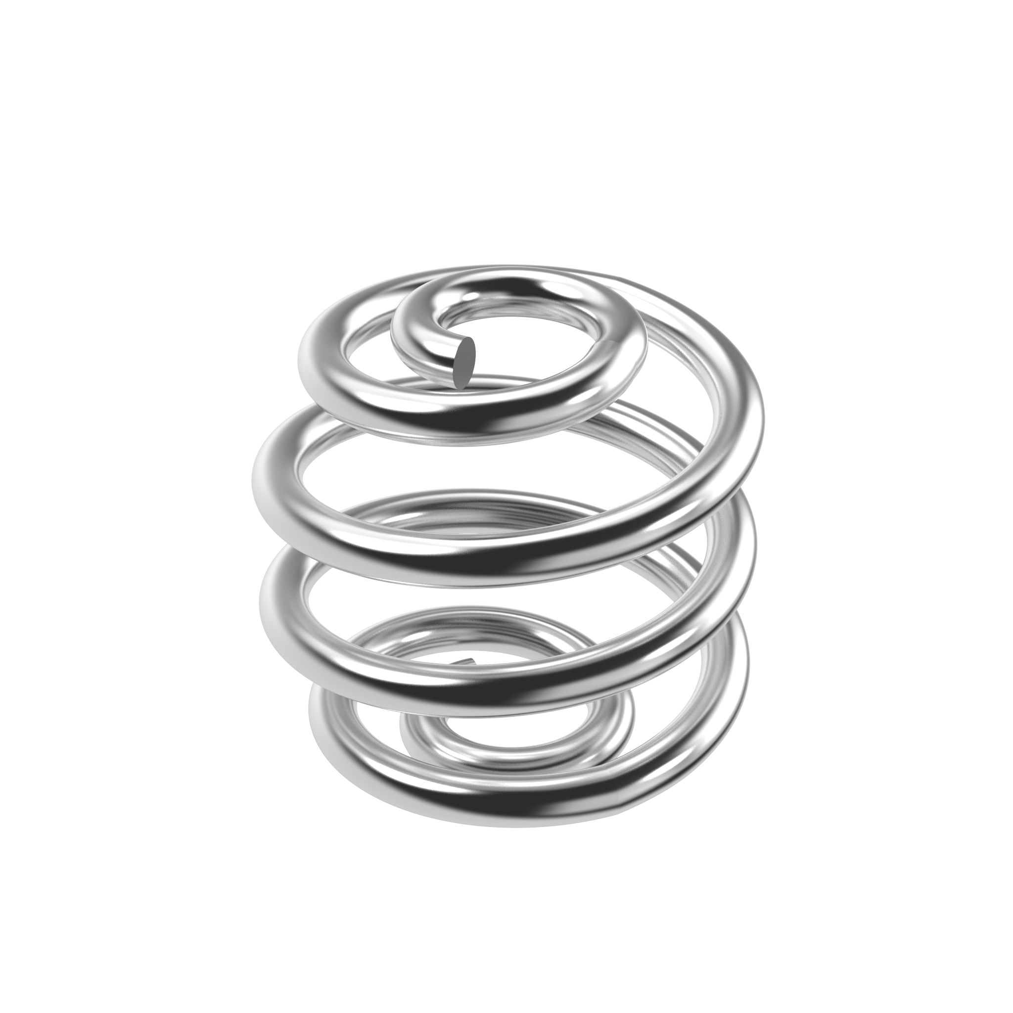 5 Stück Druckfedern 2,5x38x70mm - Federstahl Für Mechanik & Industrie