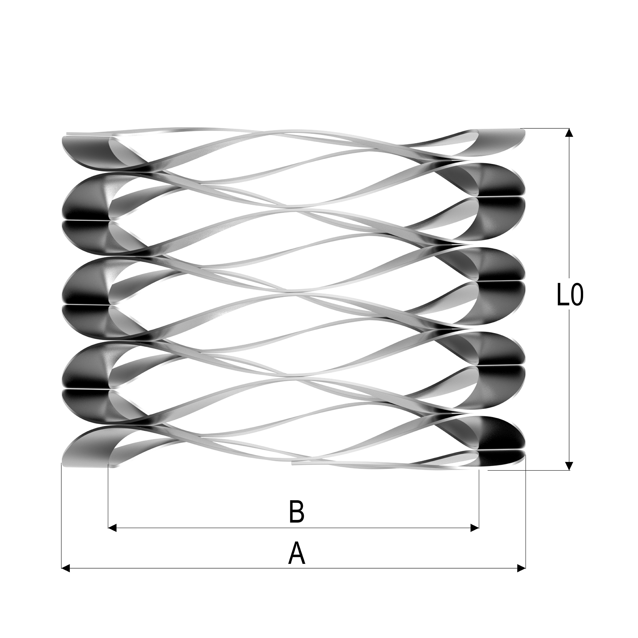 Dimensions of a Wave Spring