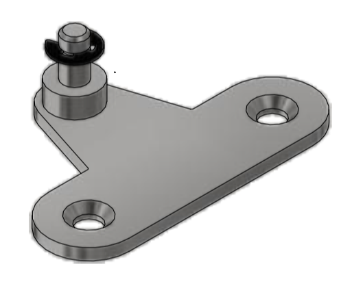 A 608 Axel Bracket