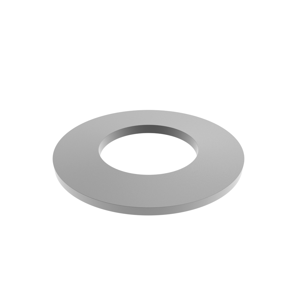 A disc spring in stainless steel